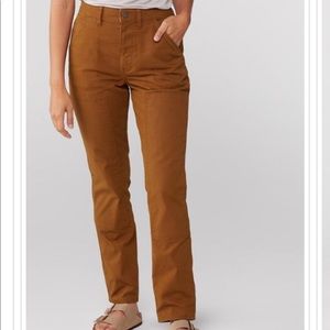 REI canvas double knee workwear pants size 12